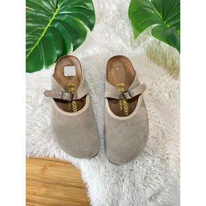 Birkenstock Rosemead Clogs Mary Jane Suede Leather size 39